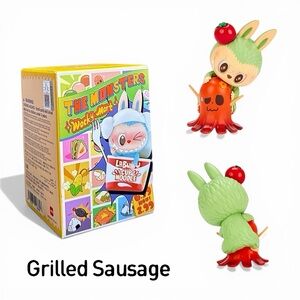 Pop Mart The Monsters Wacky Mart Series Grilled Sausage Figurine
